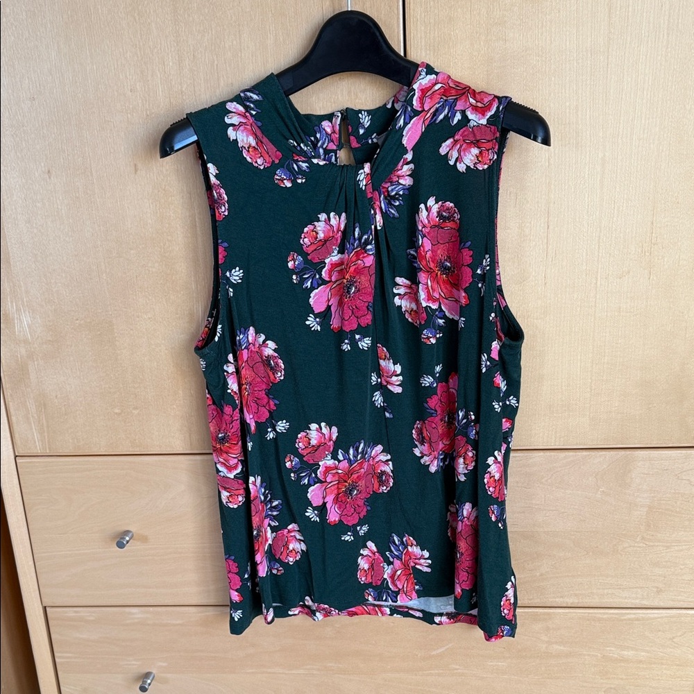 Anthropologie Vanessa Virginia Drape Neck Top M